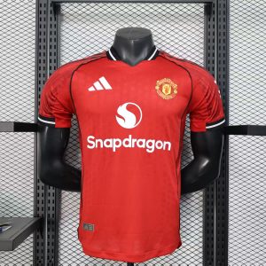 Manchester United 2025/26 Home Jersey (Player Version)