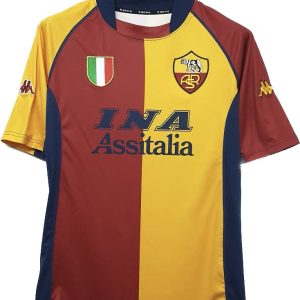 Roma 2001/02 Home Retro Jersey