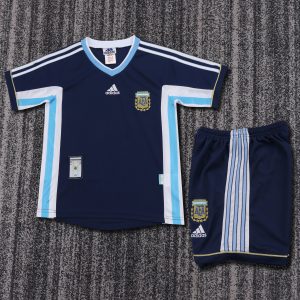 Argentina 1998 World Cup Away Kids Kit
