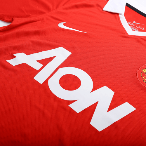 Manchester United 2010/11 Home Retro Jersey - Image 5