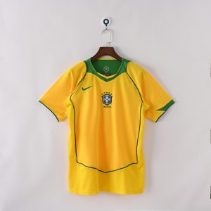 Brazil 2004 Home Retro Jersey