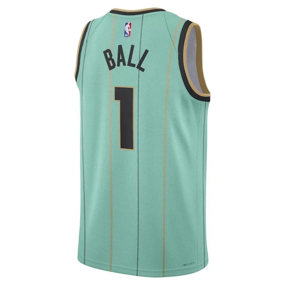 Charlotte Hornets LaMelo Ball #1 Mint Swingman Jersey - City Edition - Image 2