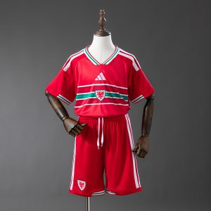 Wales 2026 World Cup Home Kids Kit