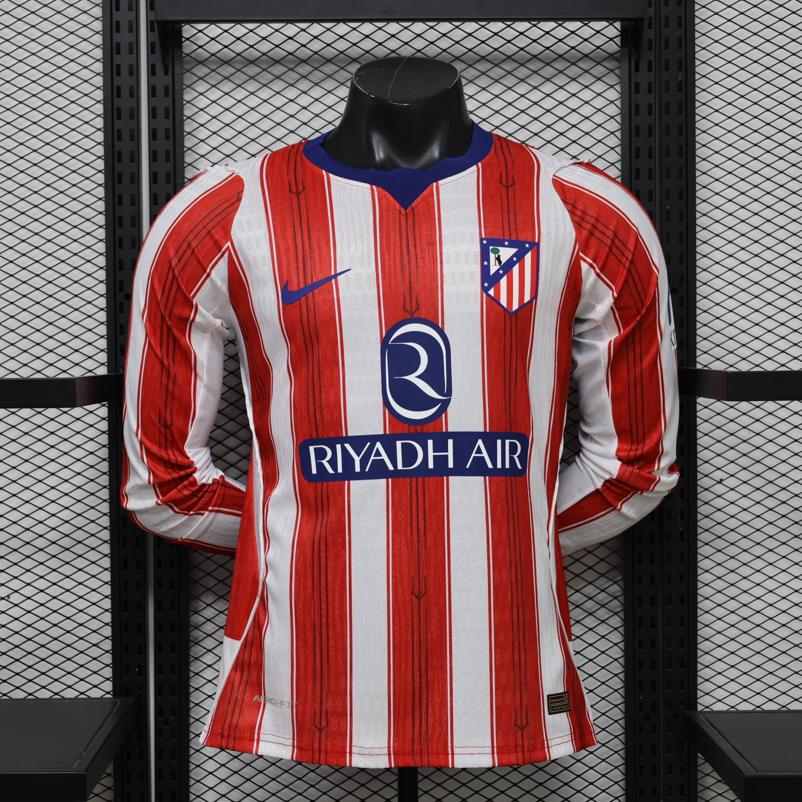 Atletico Madrid 2026/27 Home Jersey (Player Version, Long Sleeve)