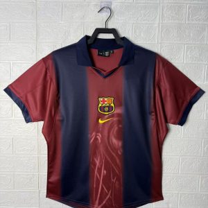 2000/01 Barcelona ✖ TRAVIS SCOTT Special Retro Jersey (Commercial Edition #2) Fan Version