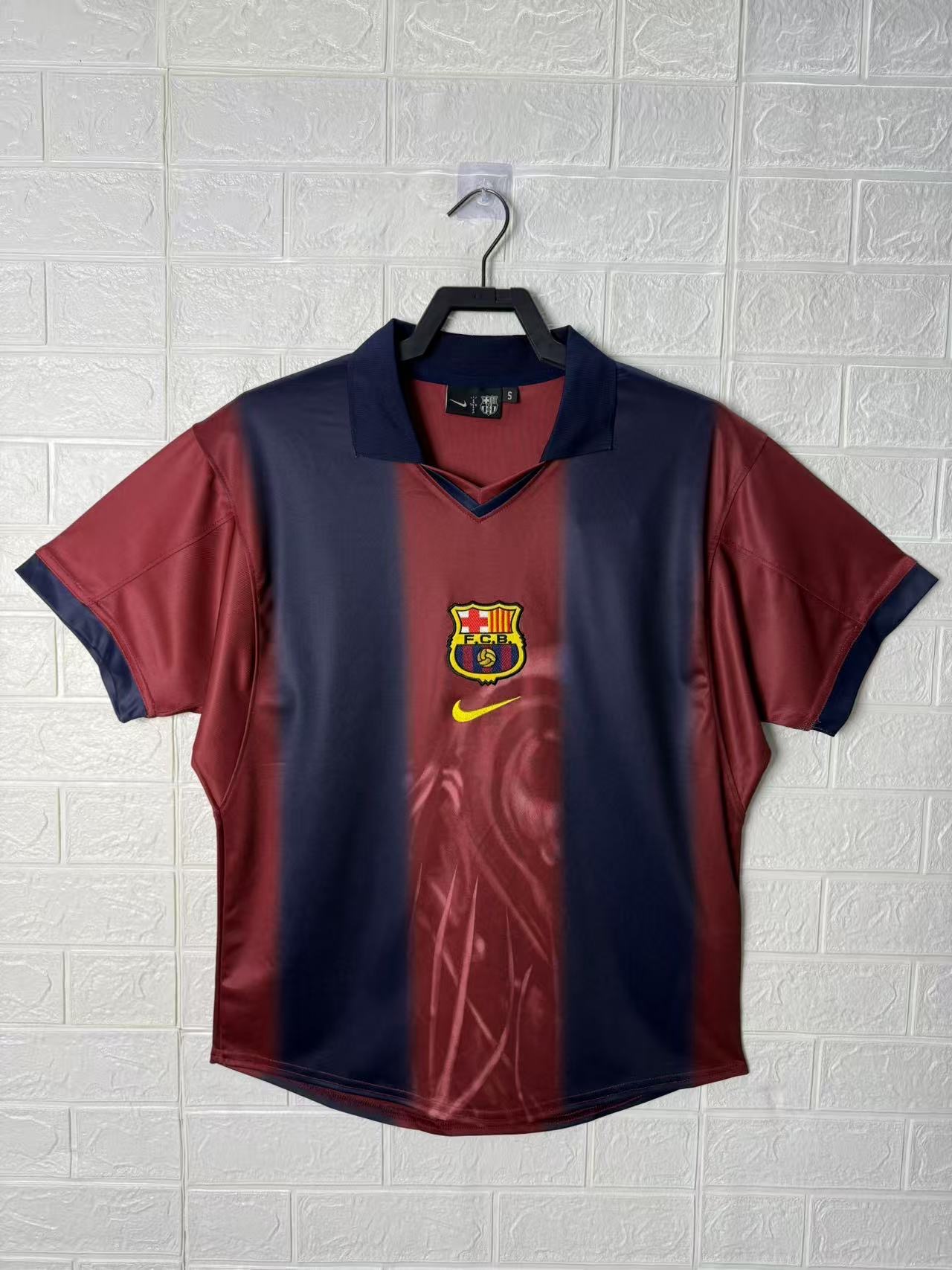 2000/01 Barcelona ✖ TRAVIS SCOTT Special Retro Jersey (Commercial Edition #2) Fan Version