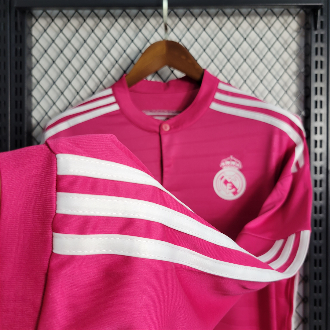 Real Madrid 2014/15 Away Retro Jersey (Long Sleeve) - Image 5