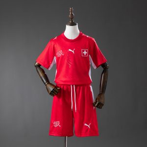 Switzerland 2026 World Cup Home Kids Kit