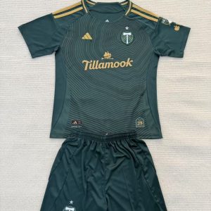 Portland Timbers 2025/26 Home Kids Kit