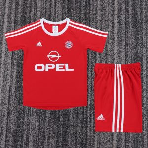 2001/02 Bayern Munich Home UEL Retro Kids Kit
