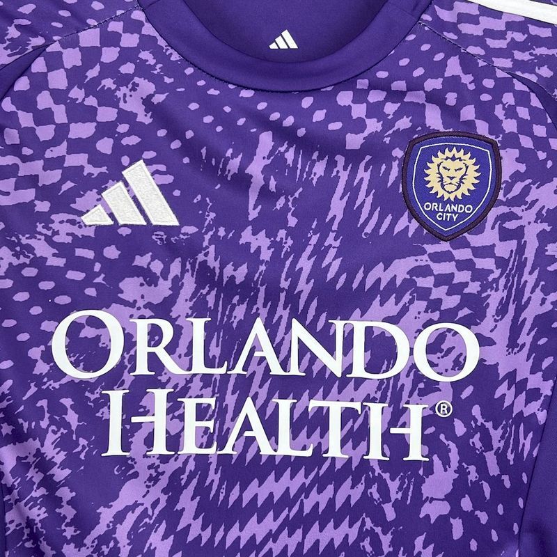 Orlando City SC 2025/26 Home Kids Kit - Image 5