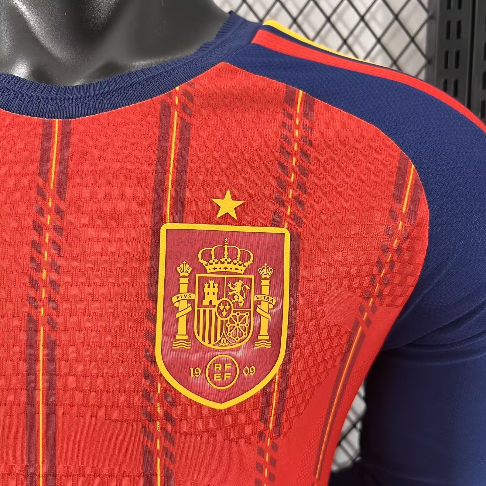 Spain 2026 World Cup Home Jersey (Player Version, Long Sleeve) - Image 4