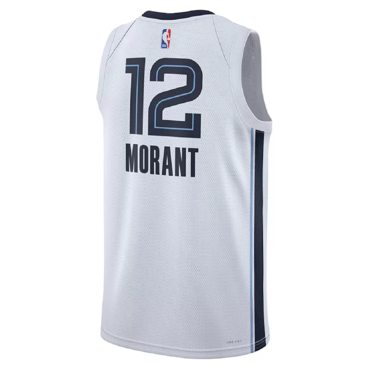 Memphis Grizzlies Grizzlies Ja Morant #12 White Swingman Jersey - Association Edition - Image 3