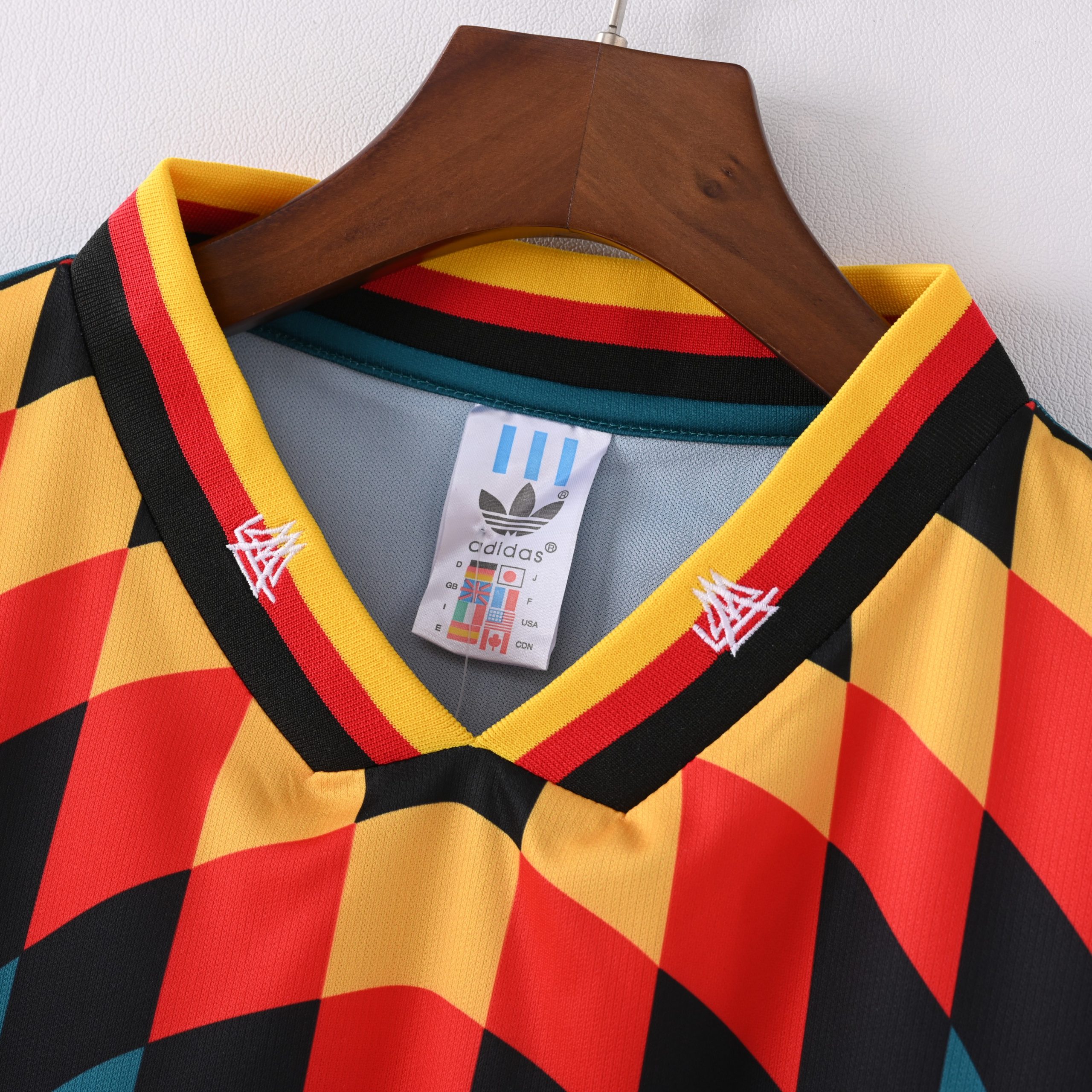Germany 1994 World Cup Away Retro Jersey - Image 4