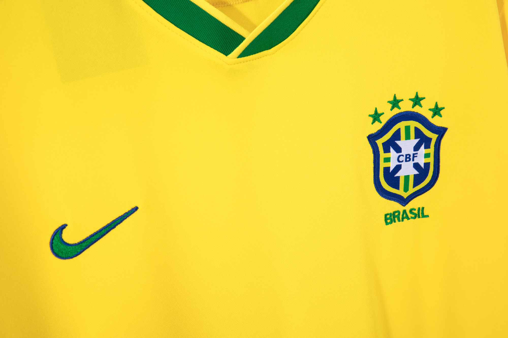 Brazil 1997 Home Retro Jersey (Fan Version) - Image 3
