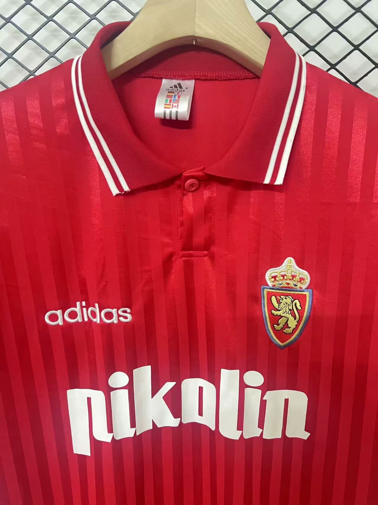 1995/96 Real Zaragoza Retro Jersey Away Fan Version - Image 5