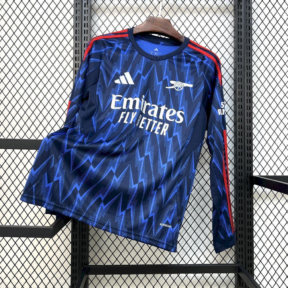 Arsenal 2025/26 Away Jersey (Fan Version, Long Sleeve)