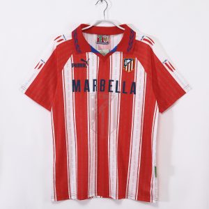 Atletico Madrid 1995/96 Home Retro Jersey