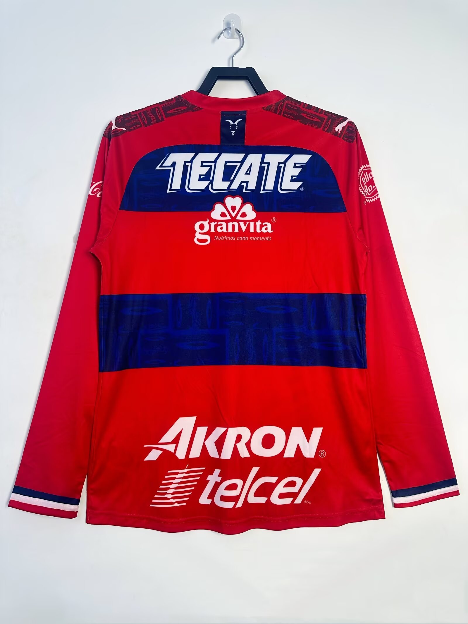 2019/20 Chivas Home Retro Jersey Fan Version Long Sleeve - Image 2