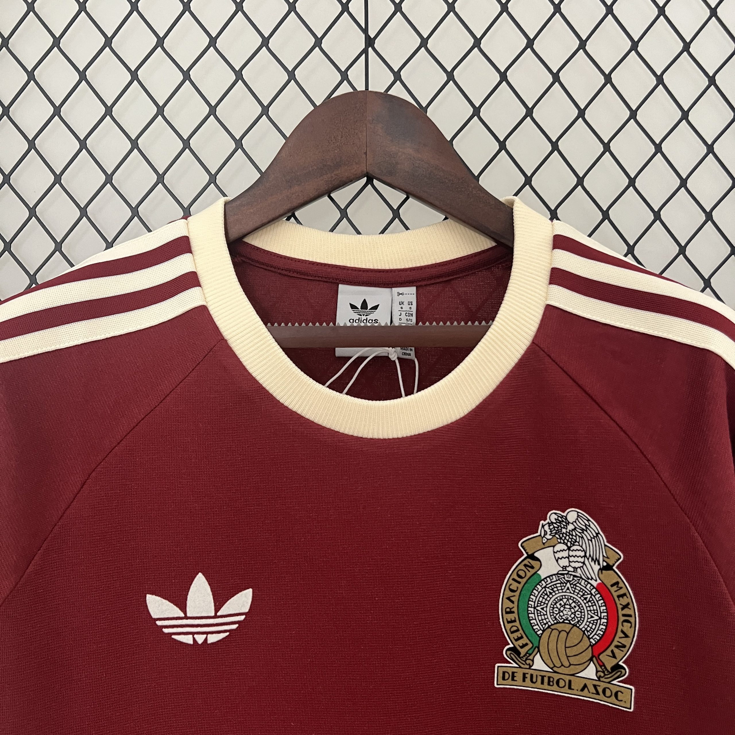 1985 Mexico Retro Jersey Special Edition Red Fan Version - Image 5