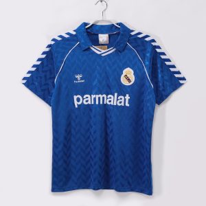 Real Madrid 1986/87 Away Retro Jersey (Fan Version)