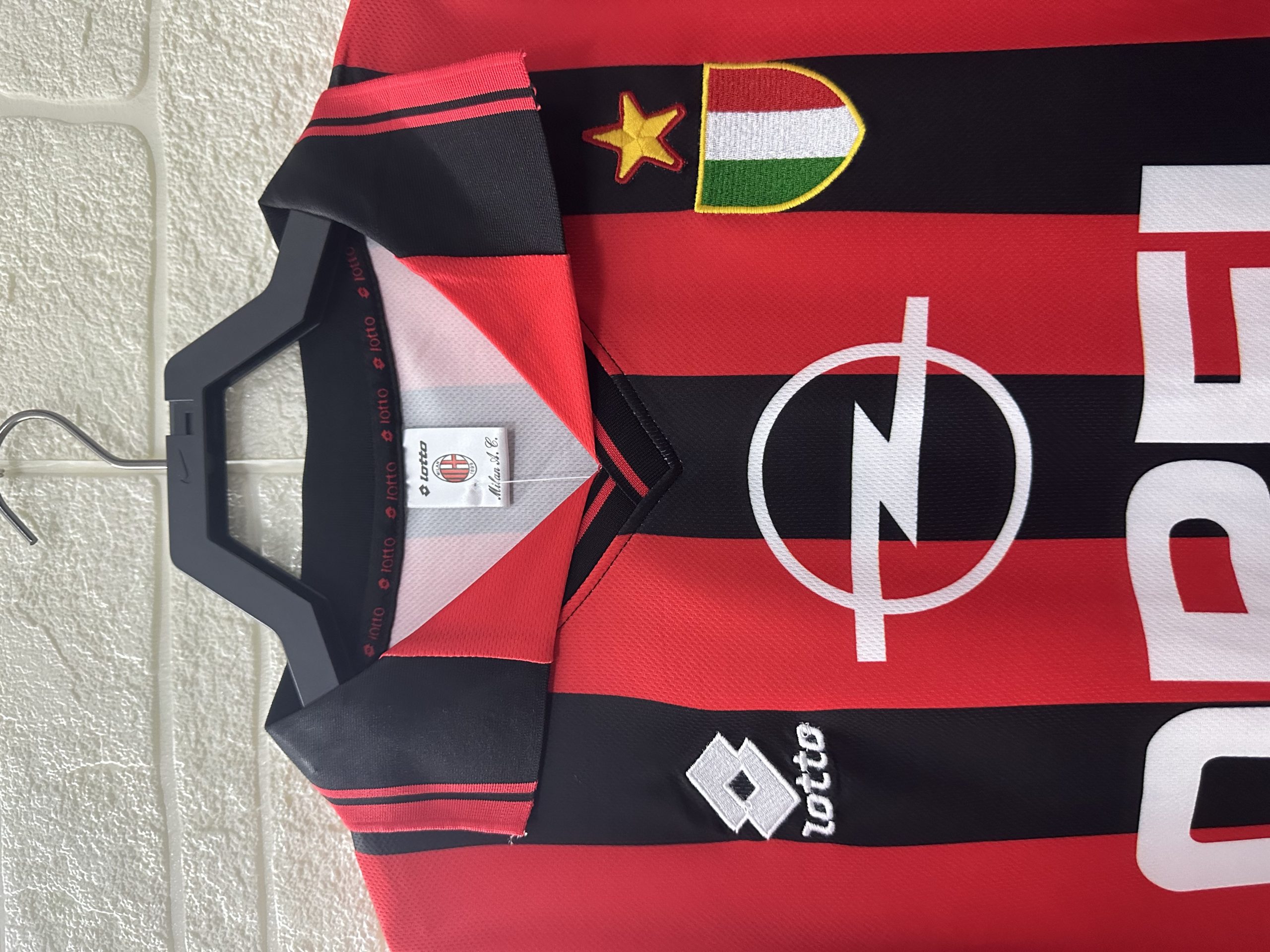 AC Milan 1996/97 Home Retro Jersey - Image 2