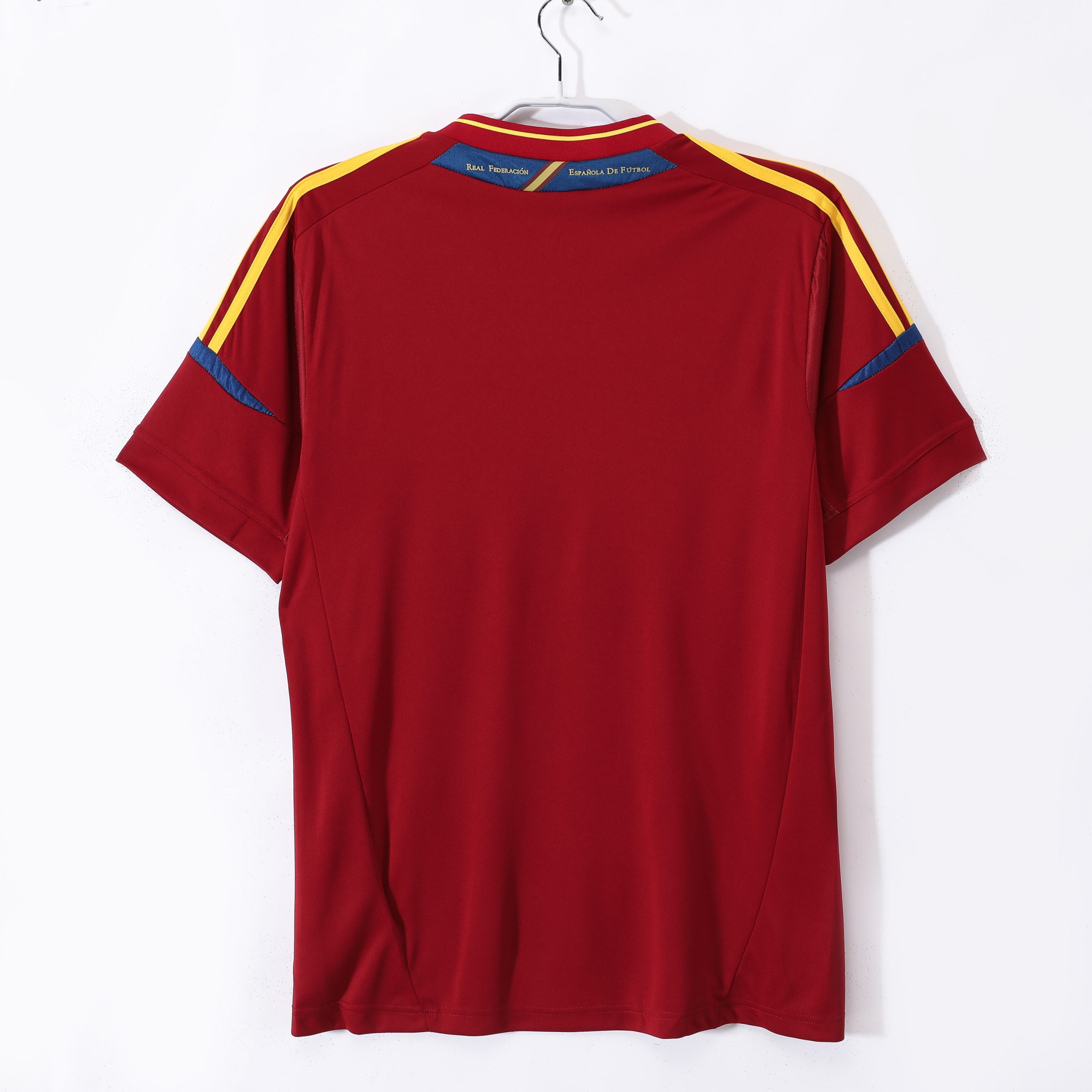Spain 2012 Euro Home Retro Jersey (Fan Version) - Image 2