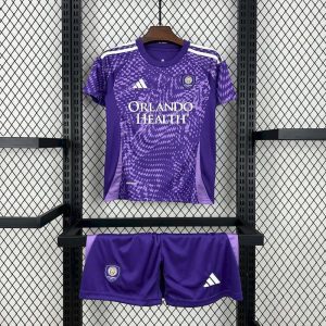 Orlando City SC 2025/26 Home Kids Kit