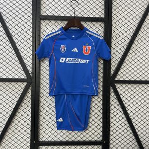 2025/26 Club Universidad De Chile Home Kids Kit