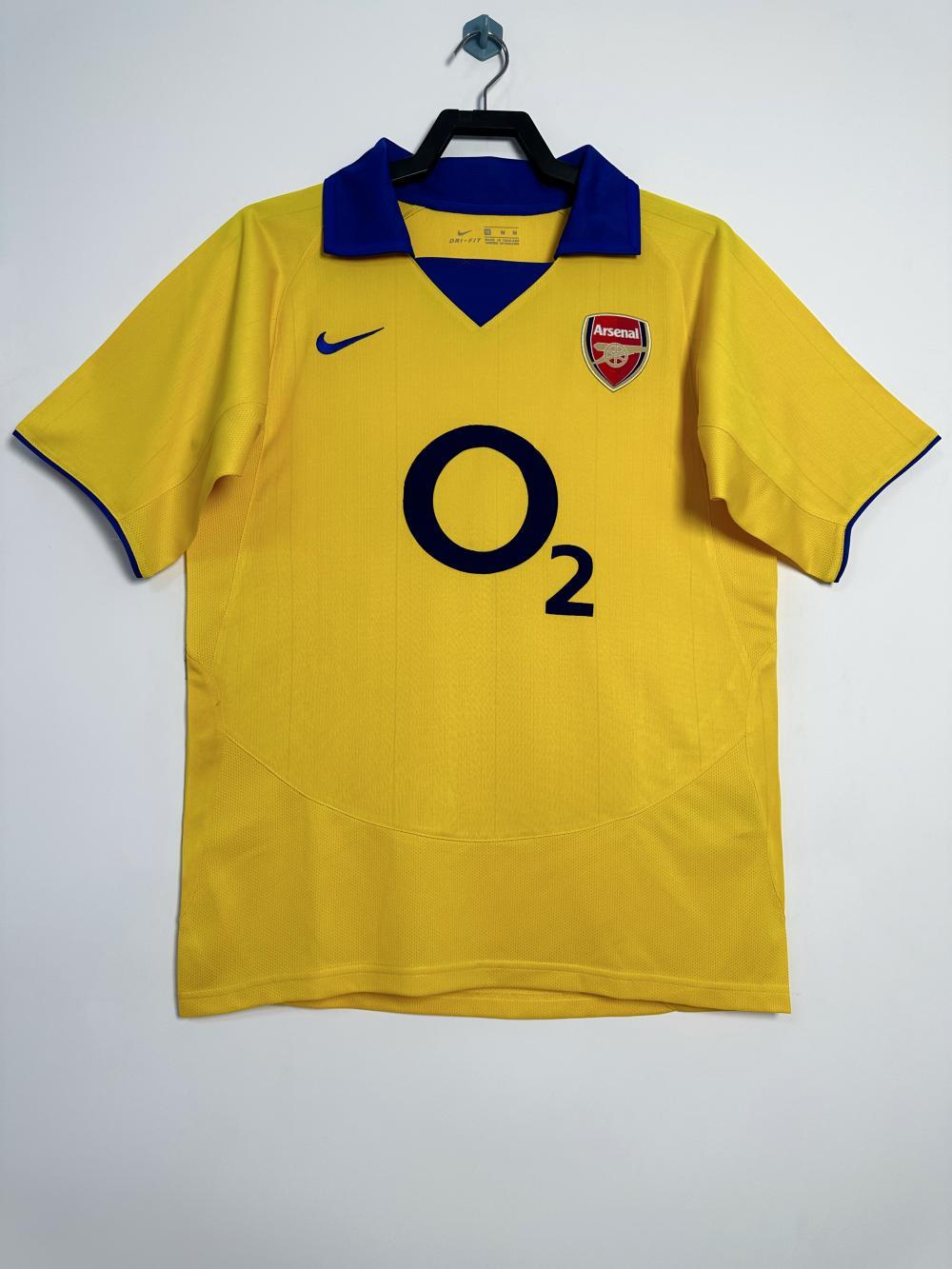 Arsenal 2003/04 Away Retro Jersey (Fan Version)