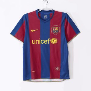 Barcelona 2007/08 Home Retro Jersey