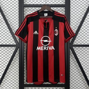 AC Milan 2003/04 Home Retro Jersey