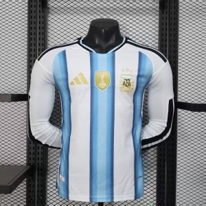 Argentina 2026 World Cup Home Jersey (Player Version, Long Sleeve)