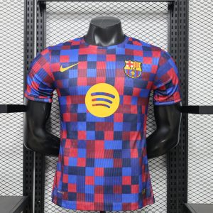 2026/27 Barcelona Pre-Match Soccer Jersey Player Version