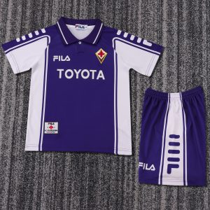 Fiorentina 1999/00 Home Kids Kit