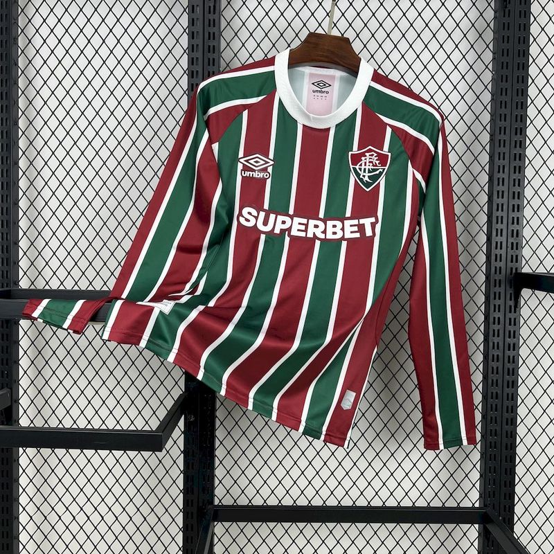 Fluminense FC 2025/26 Home Jersey (Long Sleeve)