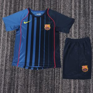 Barcelona 2004/05 Away Kids Kit