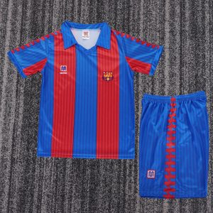 Barcelona 1991/92 Home Kids Kit