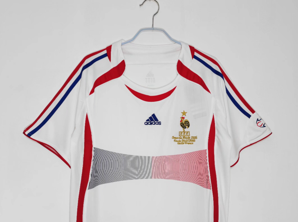 France 2006 World Cup Away Retro Jersey - Image 3