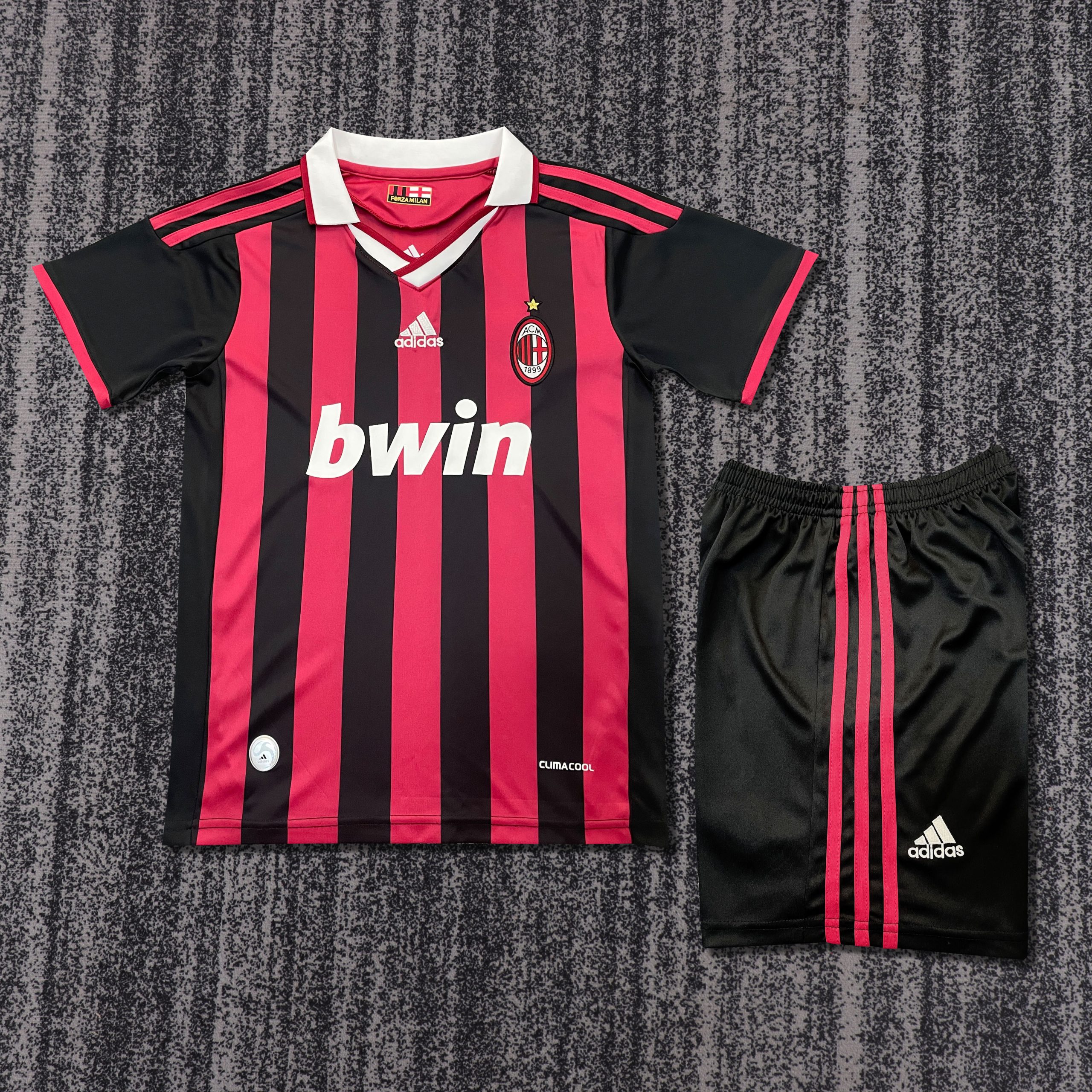AC Milan 2009/10 Home Kids Kit