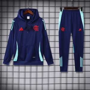 2025/26 CR Flamengo Hoodie Set (Top + Pants)