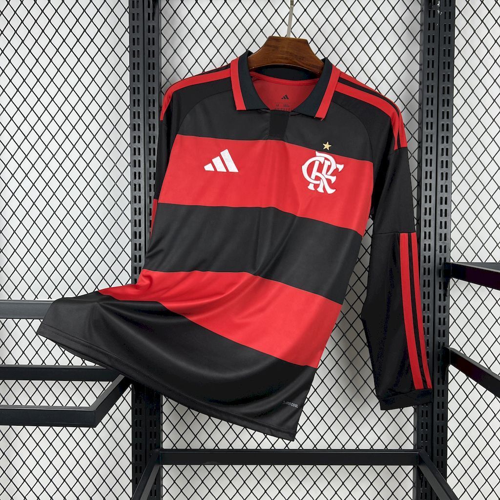 CR Flamengo 2026/27 Home Jersey (Fan Version, Long Sleeve) - Image 3