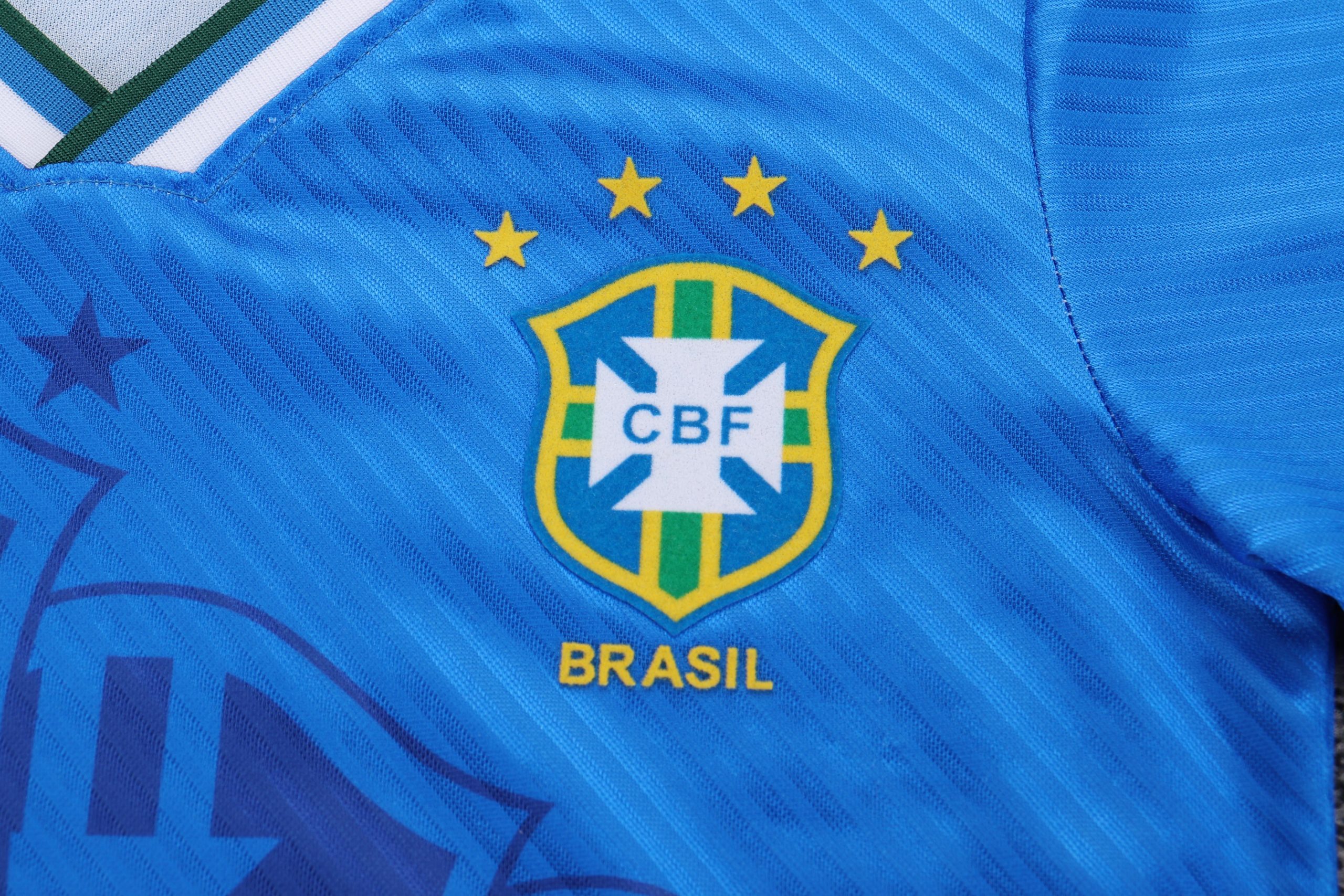 Brazil 1996 Away Kids Kit - Image 5