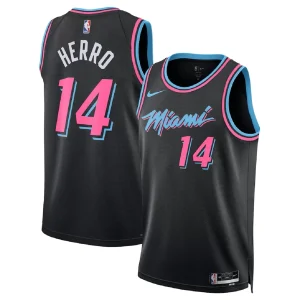 Miami Heat Tyler Herro #14 Black Swingman Jersey 2025/26 - City Edition
