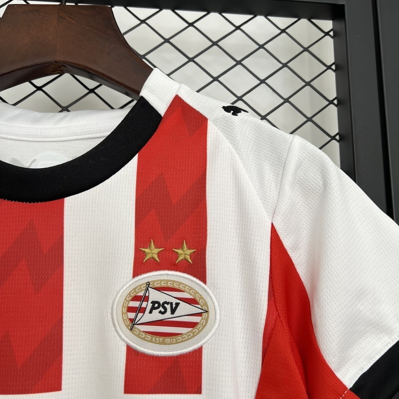 PSV Eindhoven 2025/26 Home Kids Kit - Image 5