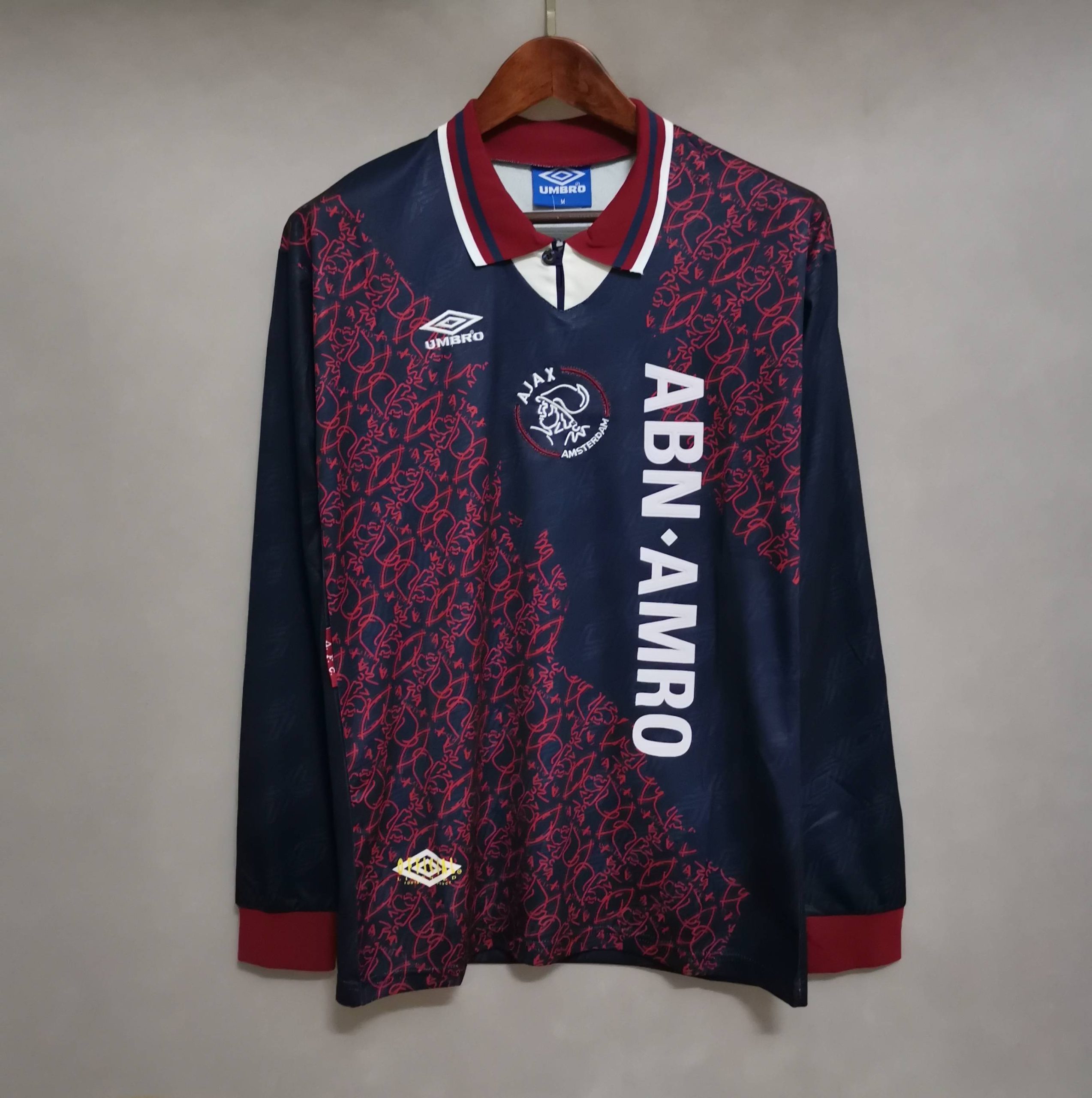 Ajax 1994/95 Away Retro Jersey (Fan Version, Long Sleeve)