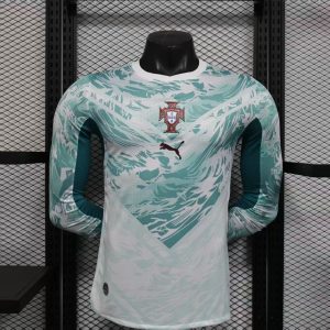 Portugal 2026 World Cup Away Jersey (Player Version, Long Sleeve)