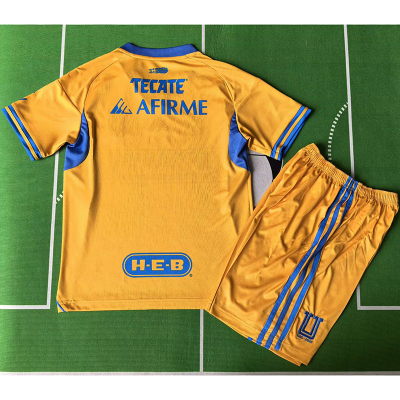Tigres UANL 2025/26 Home Kids Kit - Image 5
