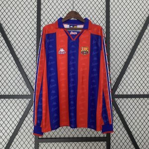 Barcelona 1996/97 Home Retro Jersey (Long Sleeve)