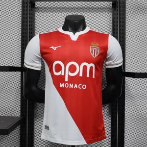 AS Monaco 2025/26 Home Jersey (Player Version)